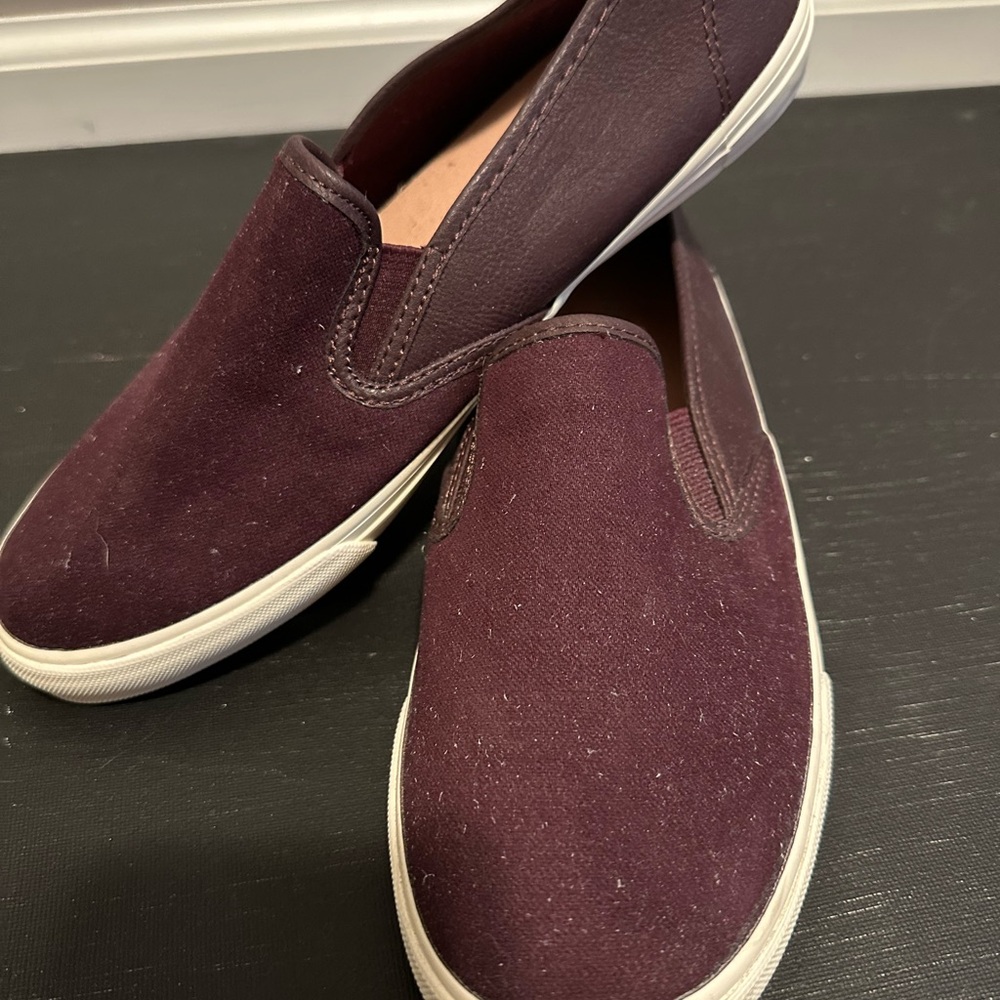 Old Navy Maroon Slip-On Shoes